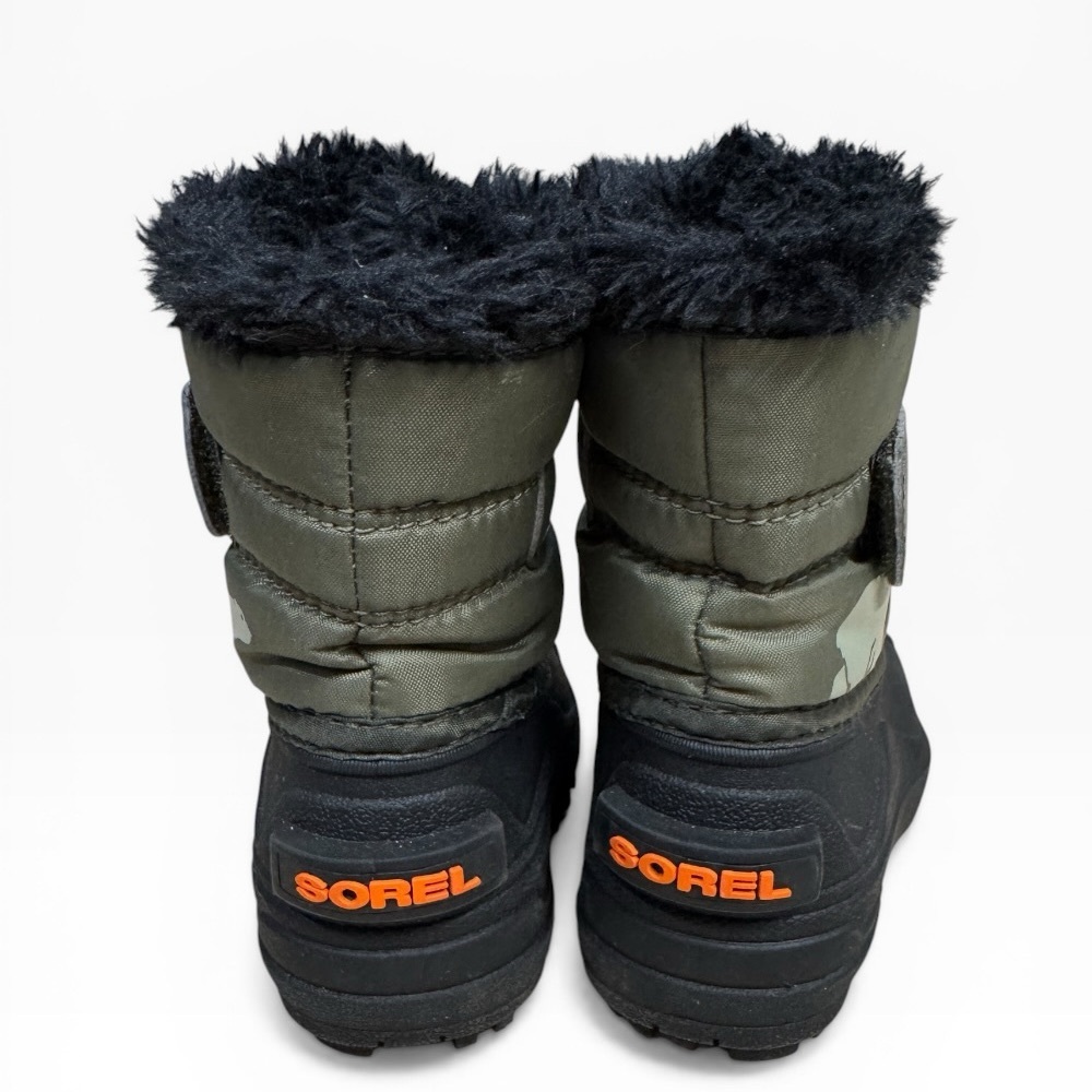 Sorel Toddler Snow Commander Waterproof Insulated Winter Boots Size US 4 UK 3 - Picture 4 of 7
